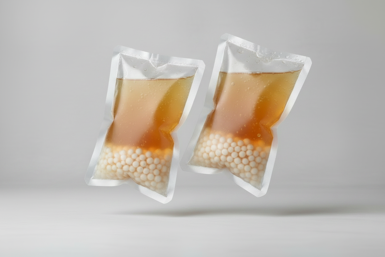 Ekte økologiske vannkefir-korn - Ferske