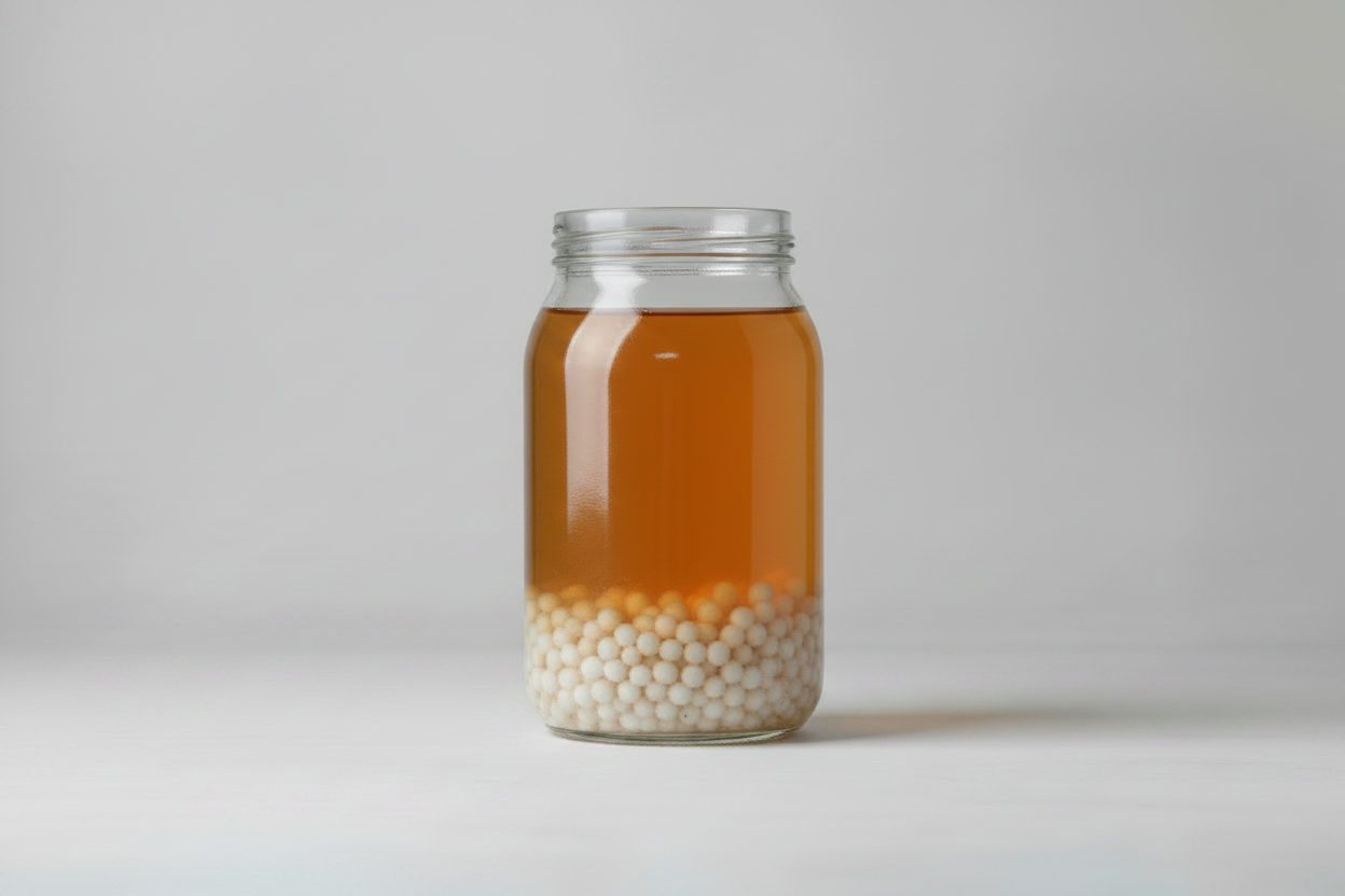 Ekte økologiske vannkefir-korn - Ferske